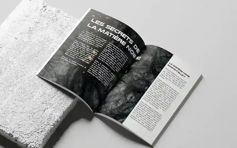 mise en page magazine InDesign graphisme éditorial